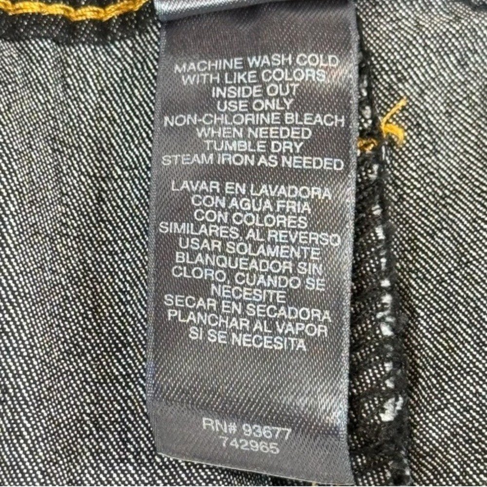 Bisou Bisou Michele Bohbot Denim Mermaid Skirt 18W Dark Wash Flared Midi Y2K - Picture 3 of 10